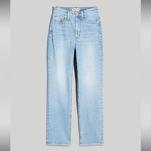 Madewell Curvy Perfect Vintage Straight Jean